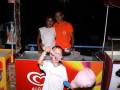 Pegasos World 2003 - Irre wie schnell Zuckerwatte bei der W�rme schmelzen kann�
