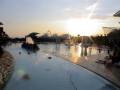 Pegasos World 2003 - Ein sch�ner Ausblick beim Abendessen...