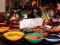 Pegasos World 2003 - Eines der Salatb�ffets